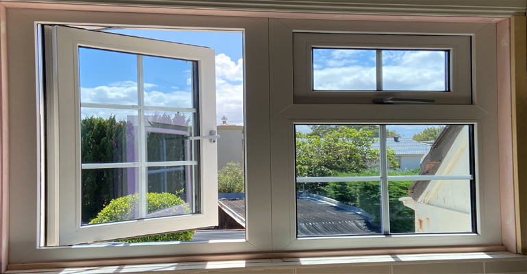 combination upvc windows